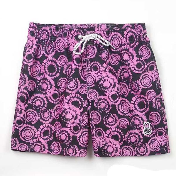 

fashion mens beach pants skull rabbit psycho bunny surf shorts quick dry european and american style 4 0cyl 2, White;black