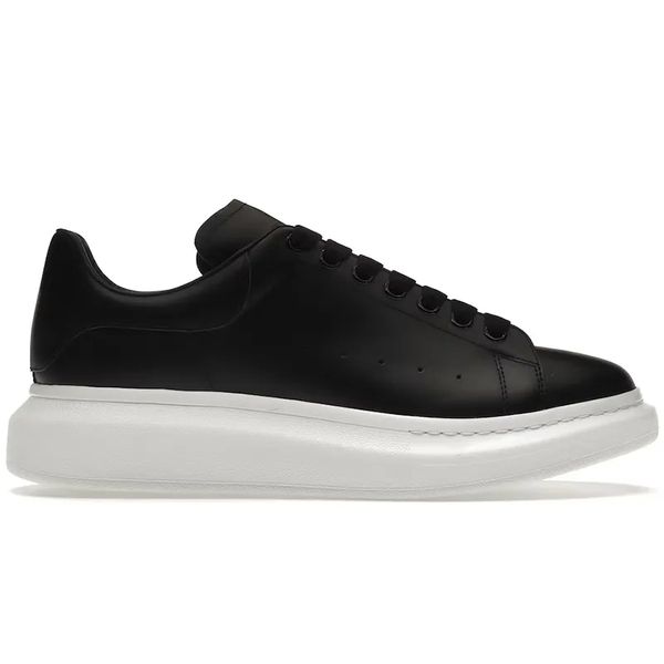 

designers mens casual shoes mccqueeness comfortable velvet leather women white black luxury flats trainer sneakers with box 244b
