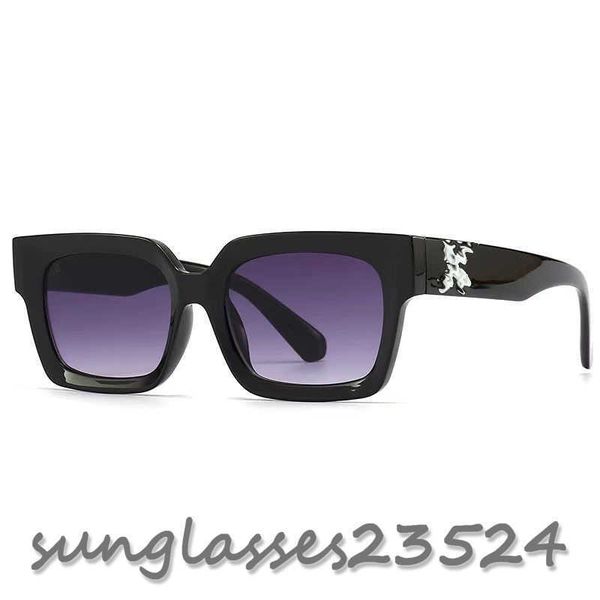 

luxury designer sunglasses, ladies, men, cool styles, fashion classic cross frame glasses black glasses gradient lenses, White;black