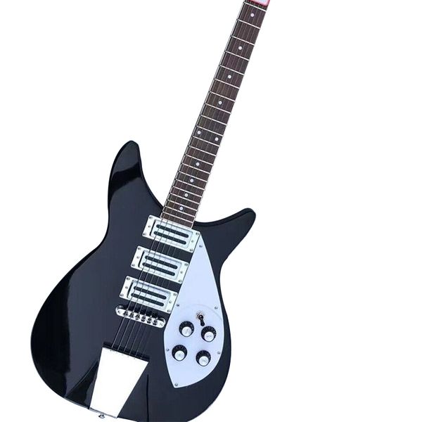 

factory customized high-end black electric guitar with high quality