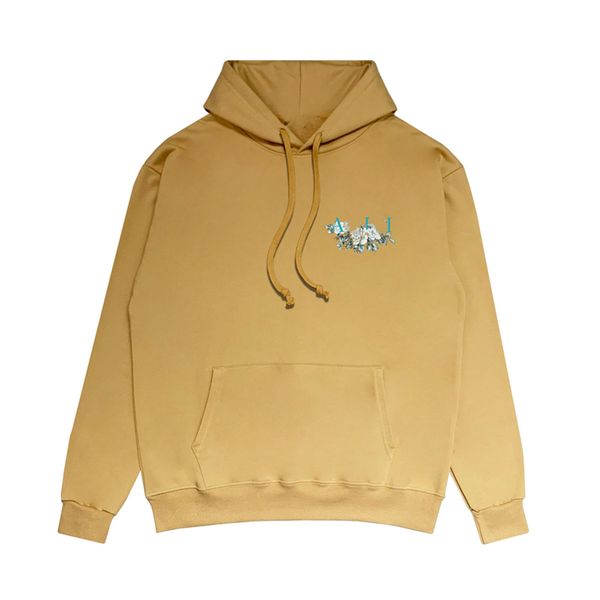

fashion men's hooded sweatshirt 2023 galleryis designer men's and women's printed letters spring and autumn loose student cas, Black