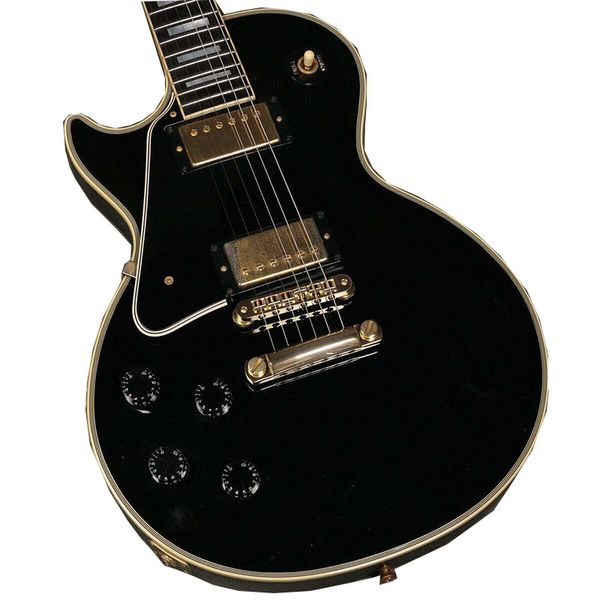 

customized shop ebony left electric guitar 6 strings factory sale new
