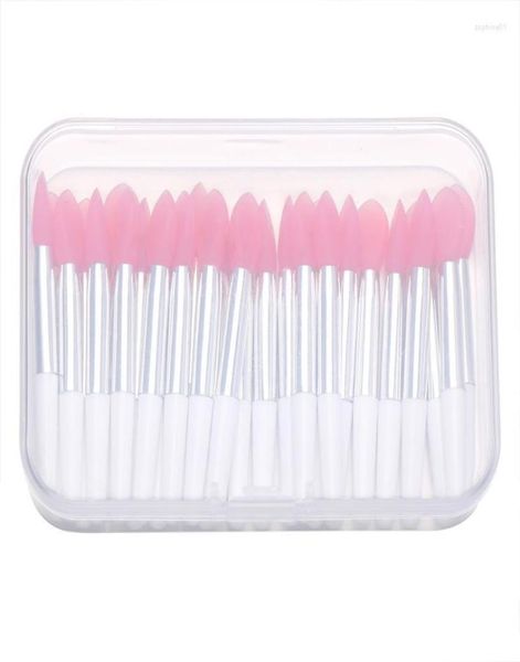 

makeup brushes 30pcs silicone lip brush exfoliating lipstick with film dustproof cover plump smoother applicator cosmetic tool2377067
