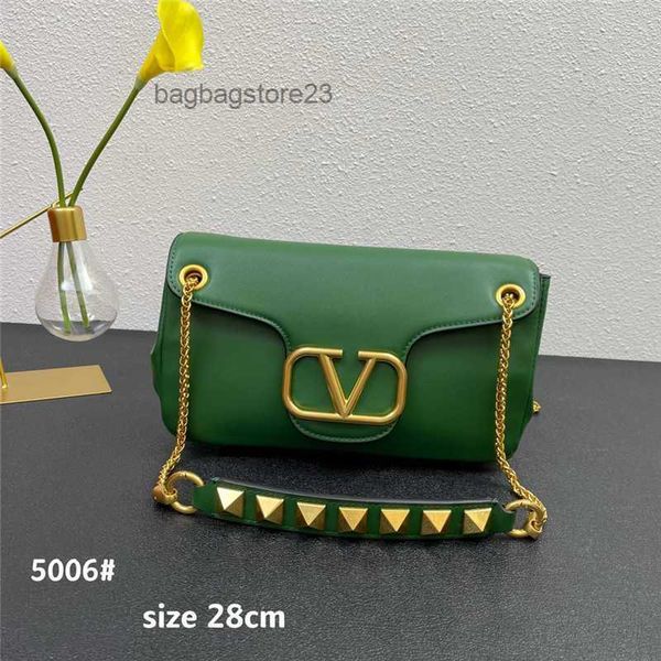 

valentiino bags rivet small lady shoulder purse head bag one underarm bags square letter designer fashion layer cow leather crossbody handhe
