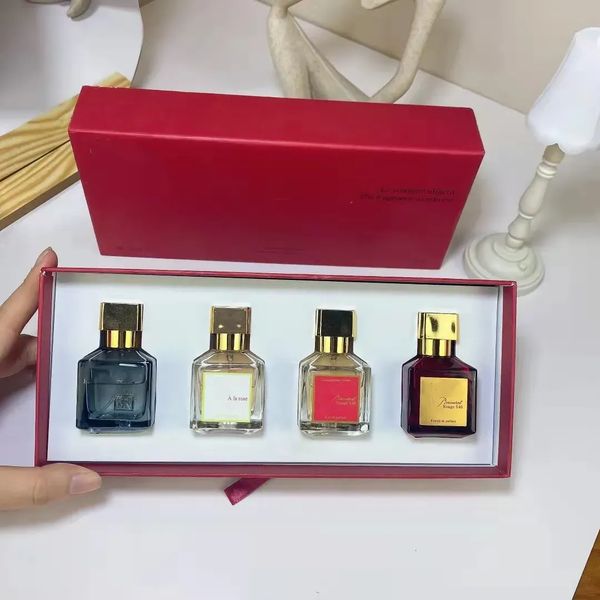 

parfum baccarat masion 540 perfume gift set 4pcs x30ml rouge extrait de parfum men women fragrance long lasting smell spray deodorant with b