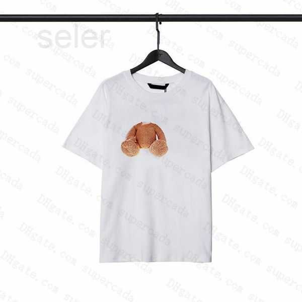

designer of t-shirt palms angels angel t shirt pa clothing spray letter short sleeve spring summer tide men and women tee cortez 1 41lm, White;black