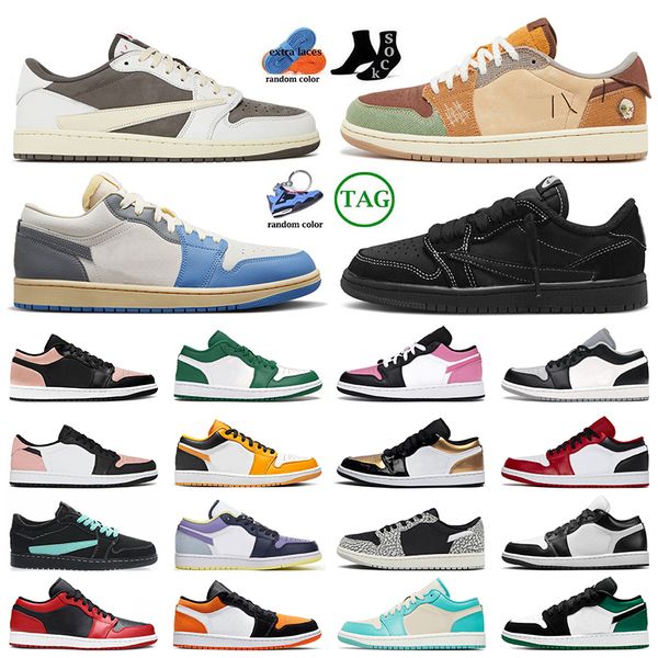 

men womens running basketball shoes shoe panda jumpman 1 1s jorden og reverse mocha black phantom bred toe unc cactus jack 1s jogging sneake
