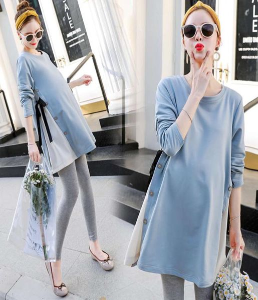 

pregnant women039s tshirt fashion 2020 spring new chaoma korean dress5989453, White