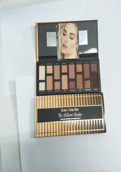 

cosmetic born this way the natural nudes palettes 16 colors eye shadow palette shimmer matte makeup4709115