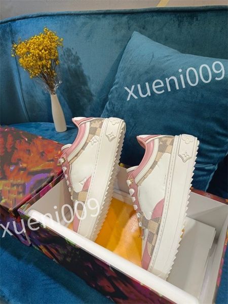 

new mens sneakers bread shoe fashion trend classic floral designer casual versatile womens outdoor walking dc220502, Black