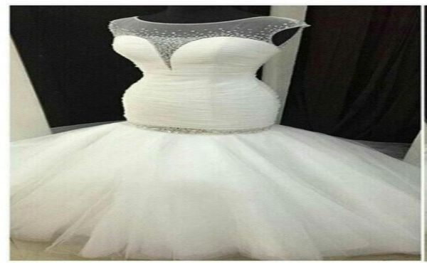 

real po new mermaid wedding dresses sheer scoop sequin beaded 2017 plus size bridal gowns for women custom made6865171, White