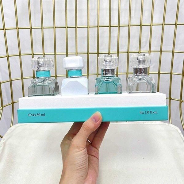 

2022 luxury brand women perfume 30ml with 4pcs 3pcs set eau de parfum long lasting smell edp woman cologne spray 4 in 1 kit fragrance gift b
