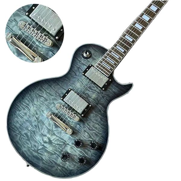 

factory custom electric guitar tune-omatic rosewood fingerboard peach heart body