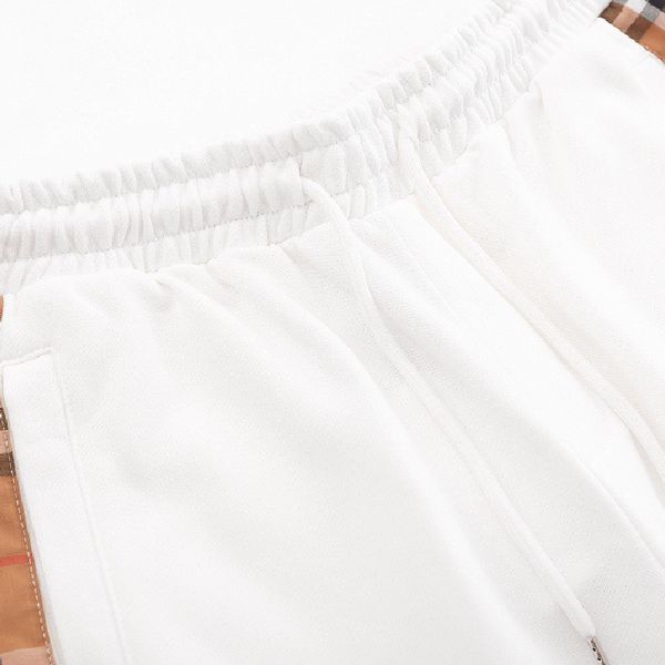 

mens shorts polar style1970 side classic plaid drawstring elastic band european and american style casual fashion street shooting summer des, White;black