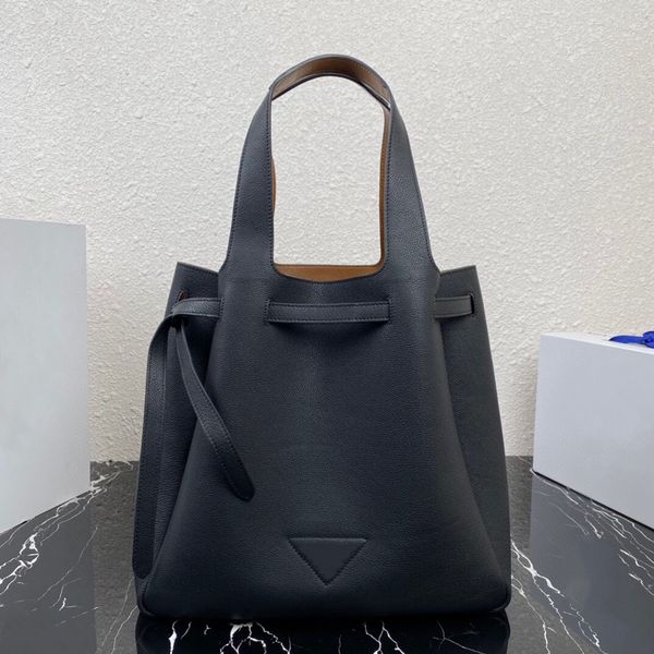 

1bg339 classic women's handbag high-end quality tote bag soft deerskin to create a contrast color sheep skin inside simple and atmosphe