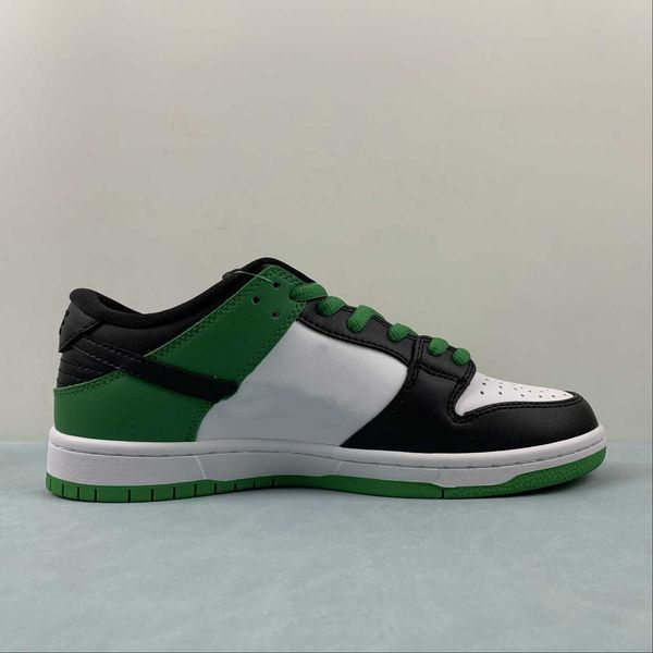 

sb dnks low basketball shoes classic green black white bq6817-302 outdoor running sports sneakers shoes with original box