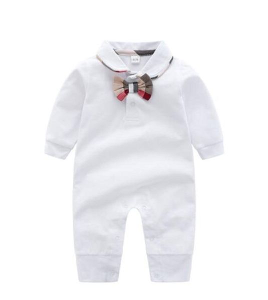 

sell baby brand clothes baby bowknot romper new cotton newborn baby girls boy spring autumn romper kids designer infant jumpsu7129828, Blue