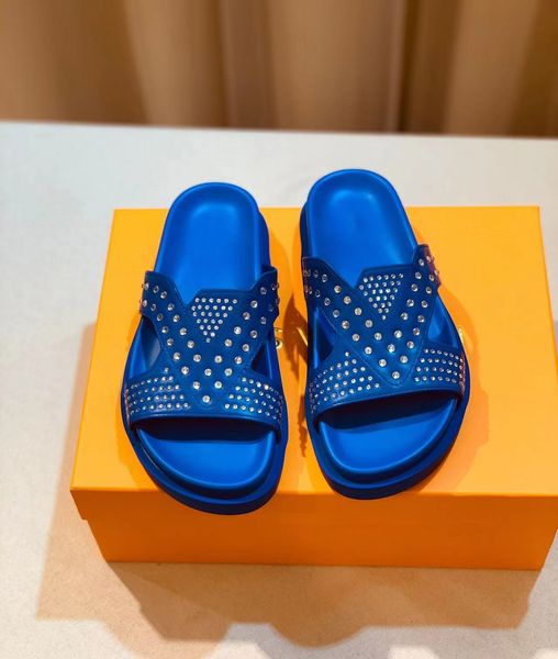 

2023 luxury designer man slider woman slippers wholesale price sandal shoe1 original box size 35-45, Black