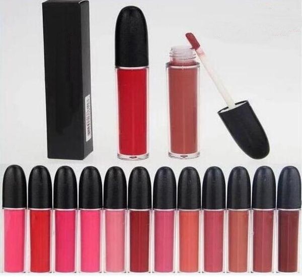 

12 pcs new makeup retro matte liquid lips lip gloss 12 color highquality3140291