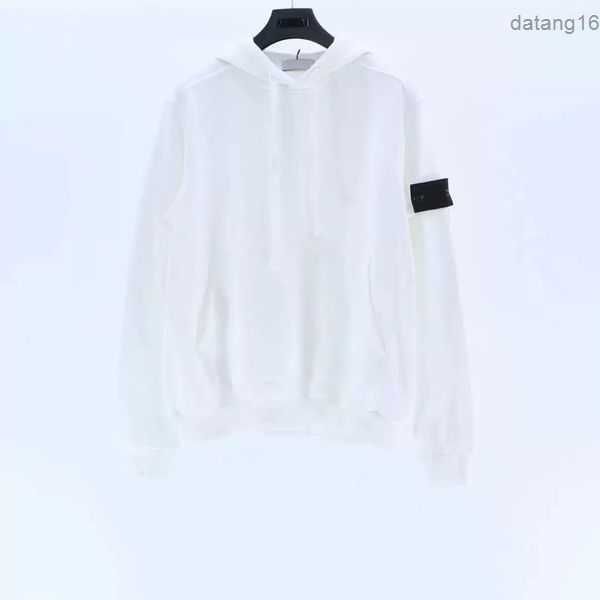 

designers mens stones island hoodie candy hoody women casual long sleeve couple loose o-neck sweatshirt 14 colors pz 11 jybp, Black