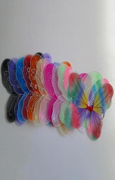 

kids girl princess fairy butterfly wings halloween fancy dress costume gb4506365847, Blue