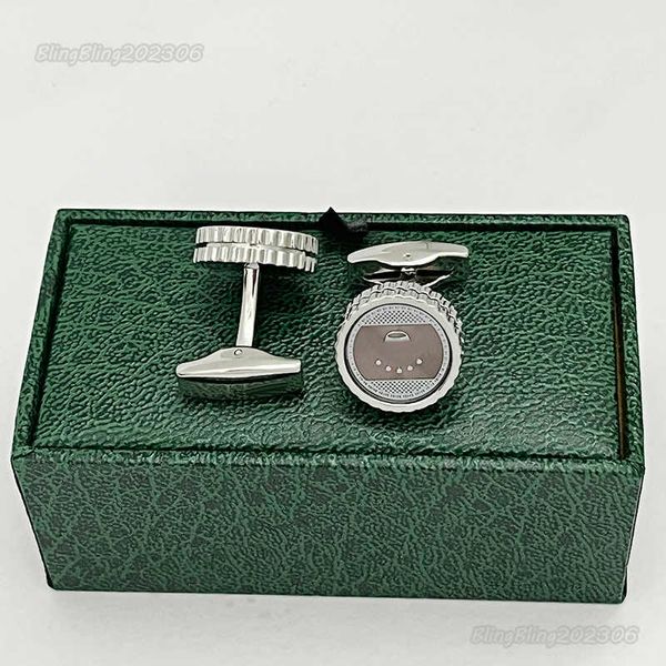 

luxury designer cuff links classic rox french cufflinks for men gift, Silver