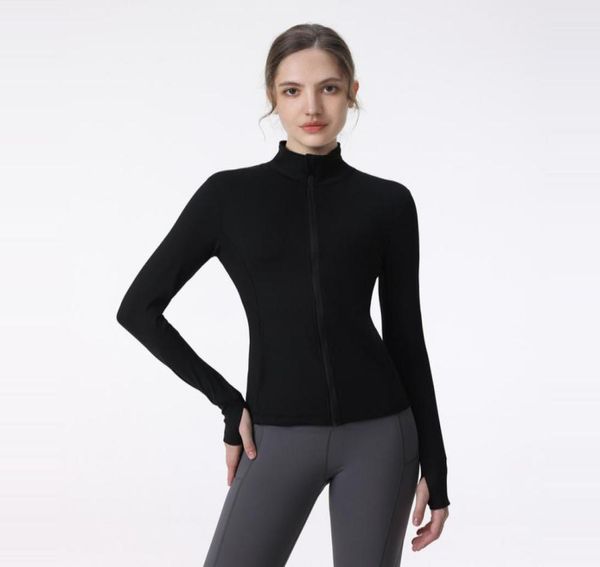 

ll1305 fitness wear womens sportswear yoga outfit outer cardigan jackets outdoor apparel casual running exercise long sleev4156827