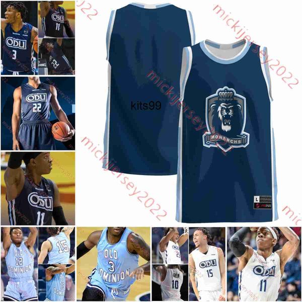 

college basketball wears custom stitched old dominion monarchs jersey ben stanley chaunce jenkins cooper jones jason wade dericko williams c, Black;red