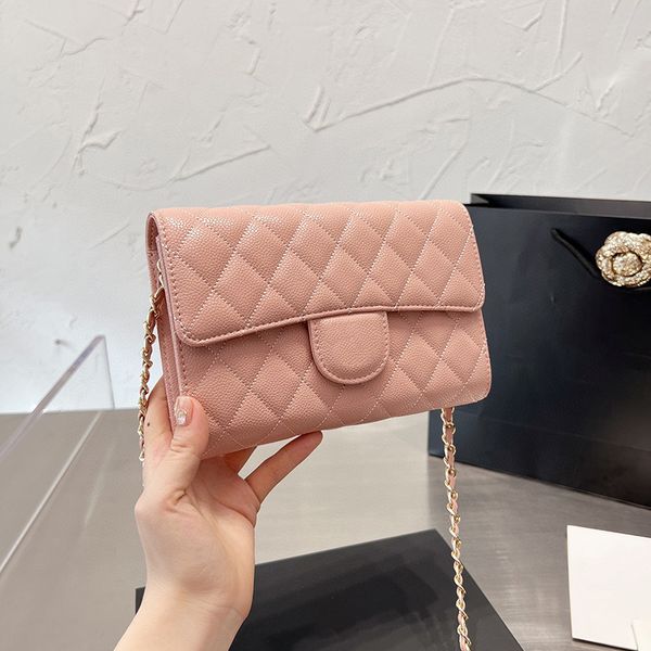 

designer shoulder bag chain crossbody bag 3a hundred with diamond lattice underarm bag flap small square bag