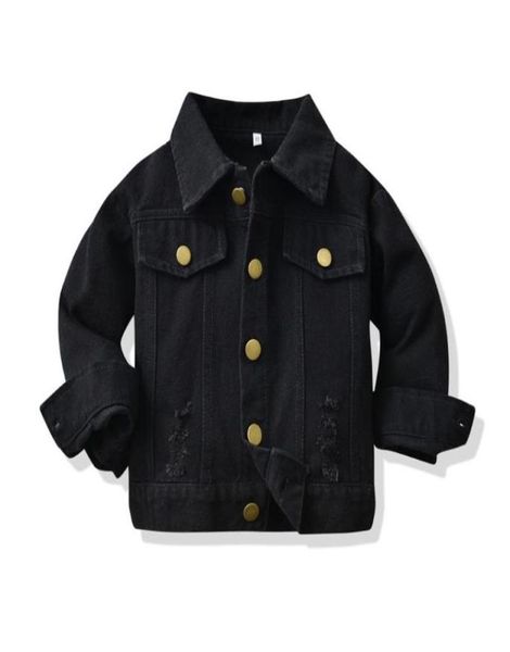 

jackets baby coat casual outerwear windbreaker autumn children denim boys trench jean cartoon style girls kids clothing6192658, Blue;gray