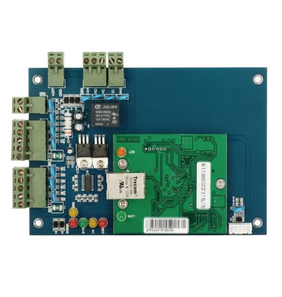 

wiegand single door 2 reader tcpip network 12v professional rfid ic time attendance access control board4523096