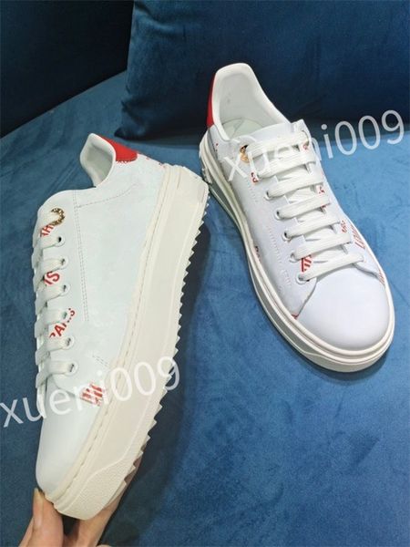 

2023 luxurys designer casual shoes women sneakers rubber trainers genuine leather sneaker multicolor lace-up skate shoes size 35-41 dc220516, Black