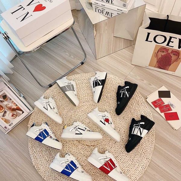 

version men's and women's 2021 new letter white shoes fashion versatile sports casual board shoes, Black