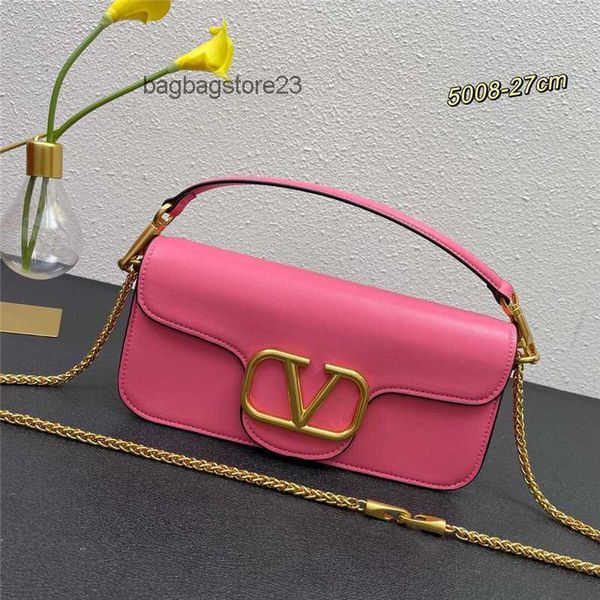 

valentiino bags bags texture leather lady designer fashionable high-grade purse handbag style bag hand underarm head valentiino chain one sh