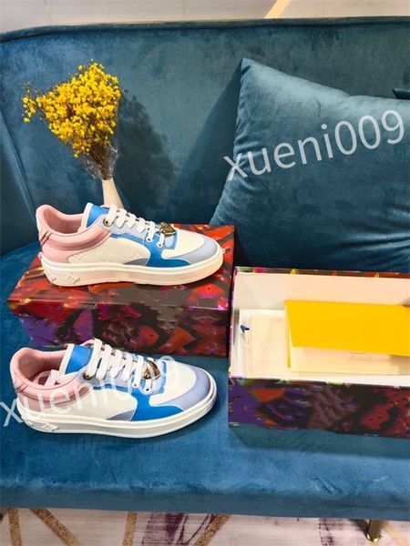 

new luxurys mens sneakers bread shoes fashion trend classic floral designer casual versatile womens outdoor walking dc220502, Black