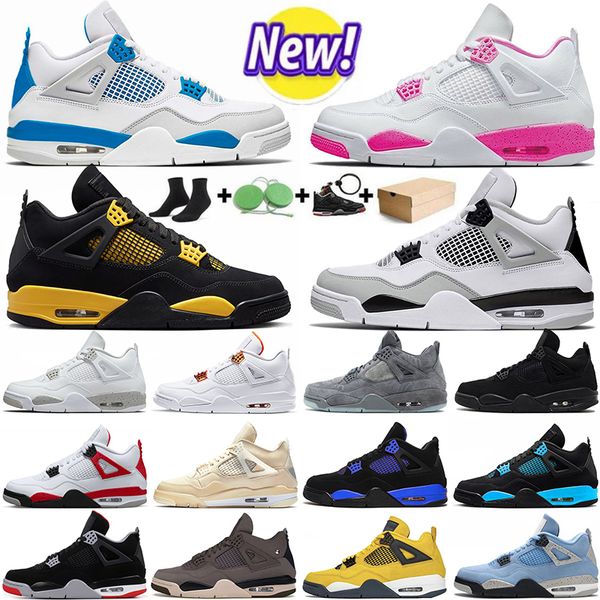 

jordens jordes 4s with box basketball shoes jumpman 4 travis scoot pine green ow sail white oreo military black cat seafoam j4 pink offs whi