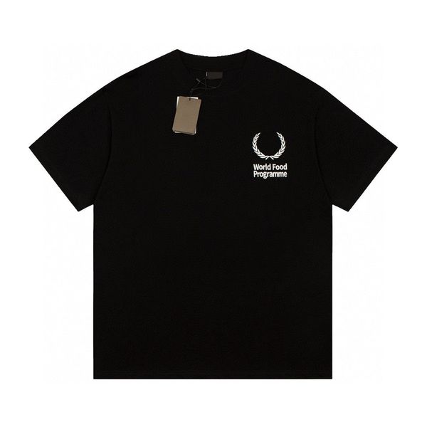 

men's plus tees & polos round neck embroidered and printed polar style summer wear with street pure cotton r1d25, Black;brown