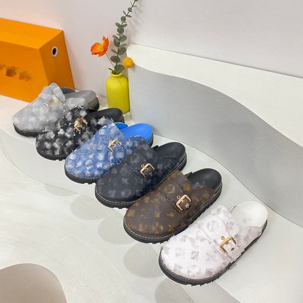 

casual shoes cosy flat comfort clogs cacao brown slipper women patent flower canvas adjustable strap anatomic footbed ultralight micro outso, Black