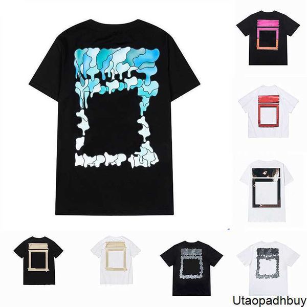 

tshirts mens t shirts offs tees womens casual shirt luxurys clothing street white clothes summer gdjs, White;black