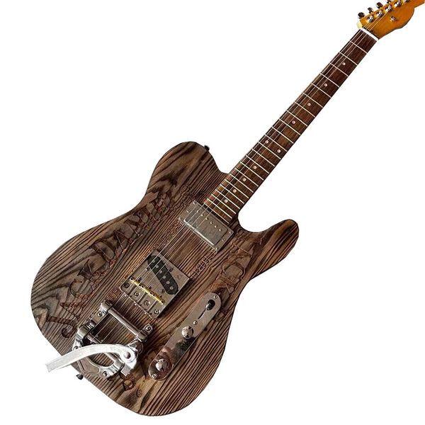 

vintage electric guitar rose wood fingerboard 6 strings factory customized new
