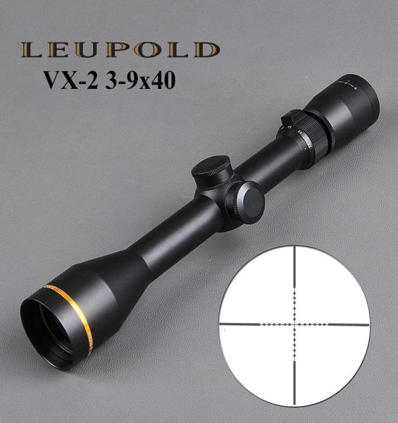 

leupold vx2 39x40mm riflescope tactical rifle scope hunting scopes sniper gear w mounts4003309