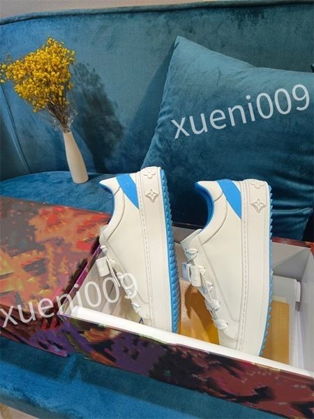 

new luxury mens sneakers bread shoe fashion trend classic floral designer casual versatile womens outdoor walking dc220503, Black
