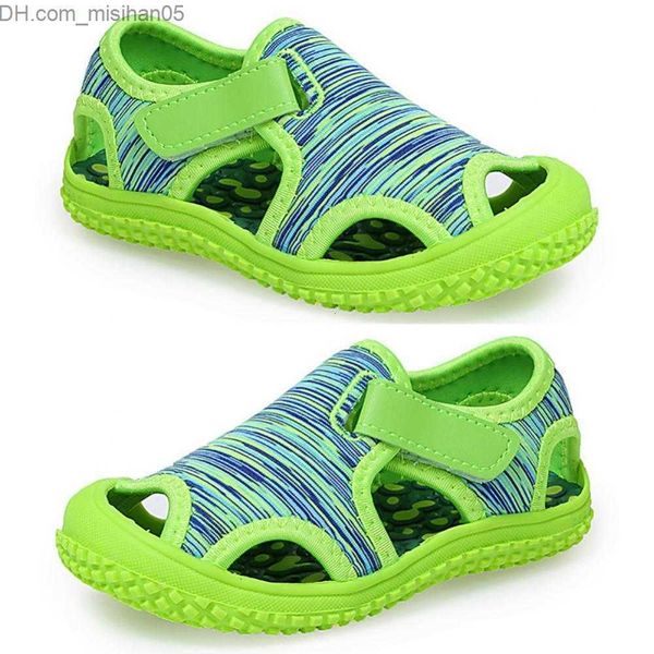 

sandals sandals kids sandals summer kids baby girls boys non-slip outdoor sneakers eva soft sole hook beach sandals children sandals girls s, Black;red