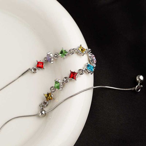 

pendant exquisite personality star jewelry necklace fashionable light luxury inlaid adjustable chain gift r230829, Silver