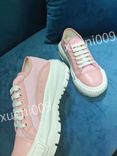 

new designer casual shoes women sneakers rubber trainers genuine leather sneaker multicolor lace-up skate shoe size 35-41 dc220517, Black