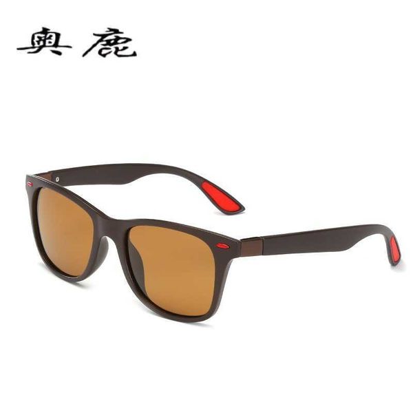 

new tr polarized men's and women's sports gift trend sunglasses, White;black