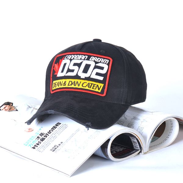 

designer brand colourful new cap travel fishing hat luxury icon d2 cap baseball cap logo sun cap fashion hat summer cotton ball hat street c, Blue;gray
