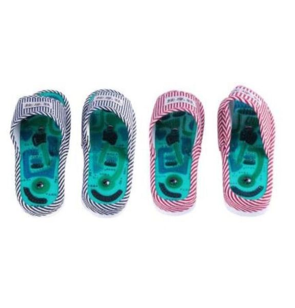 

foot treatment massage slippers acupuncture health shoe reflexology magnetic sandals healthy feet care massager magnet shoes6466802