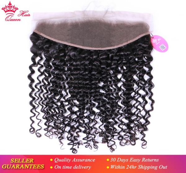 

lace frontal 13x4 ear to ear peruvian deep wave frontal closure natural color 100 human hair remy closure5376877, Black;brown