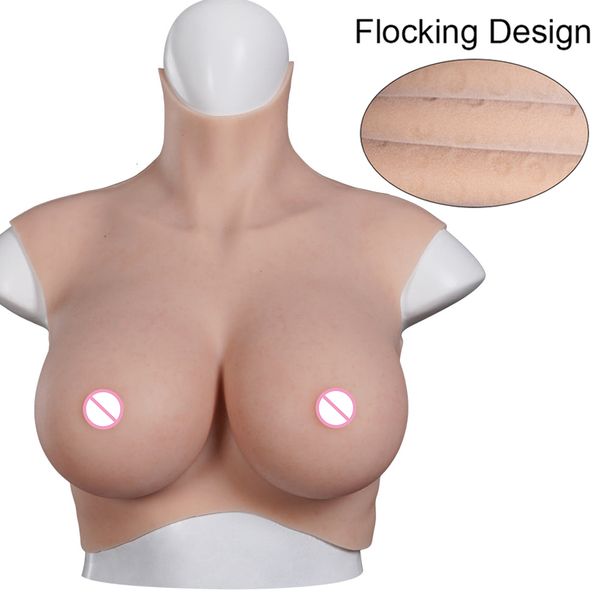 

breast form 9th gen silicone breast forms for crossdresser drag queen realistic fake boobs breastplat transgender shemale chest cosplay 2307